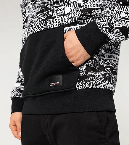 l Beden siyah Renk Porsche Sweatshirt
