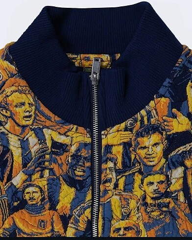 l Beden lacivert Renk Fenerbahçe Efsaneler Hırka - Sweatshirt