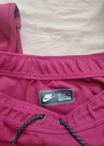 Nike Tech Fleece XL Bordo eşofman altı - Görsel 6