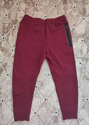 Nike Tech Fleece XL Bordo eşofman altı - Görsel 4