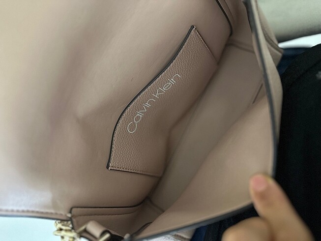Beden ten rengi Renk Orjinal calvin klein çapraz çanta