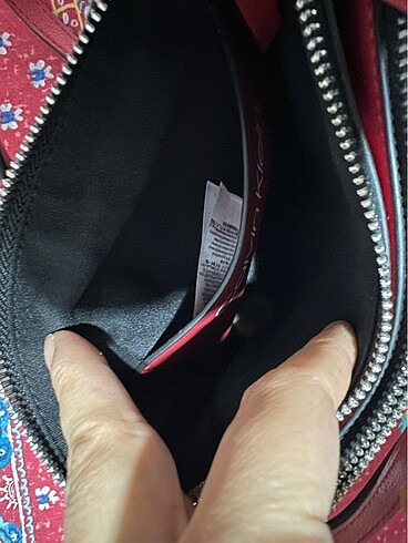Beden kırmızı Renk Kırmızı orj. Calvin klein çanta