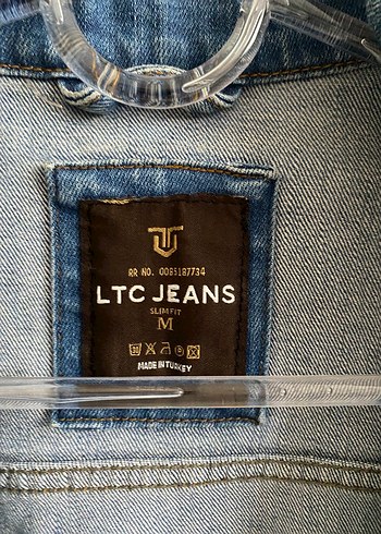 Düğmeli Mavi Erkek Denim Ceket - Görsel 3