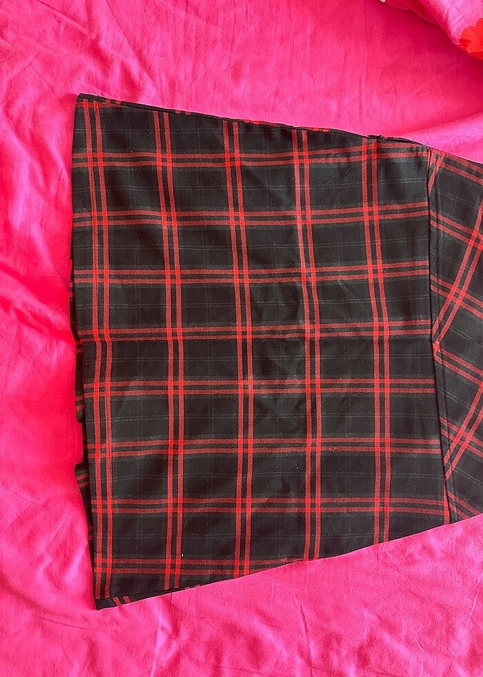 Ekoseli etek - Görsel 2