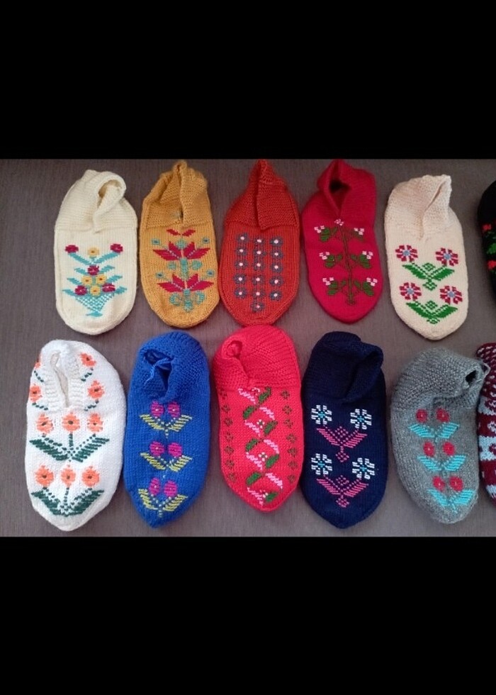 Örme patik  - Görsel 2