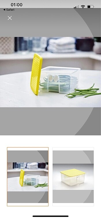 Tupperware Tupperware tini mini 1 litre