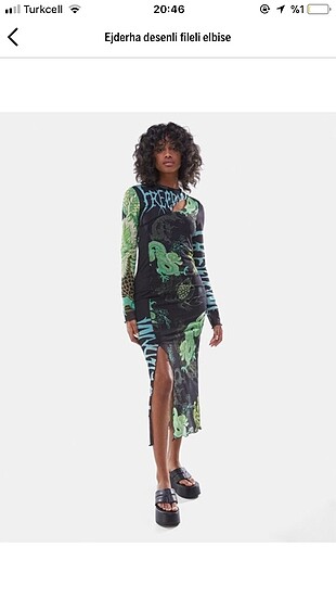 Bershka elbise