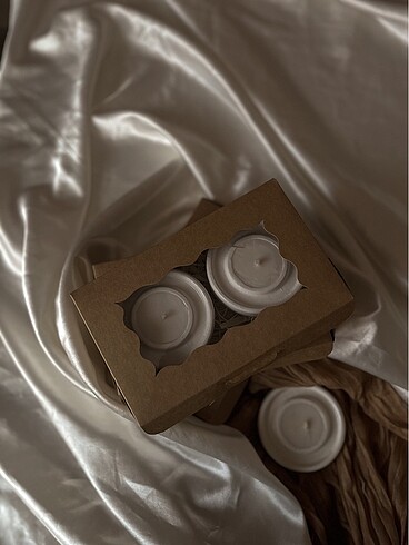 İkili tealight mum