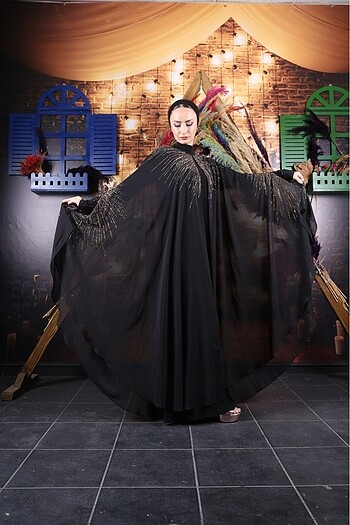 Taşlı abaya