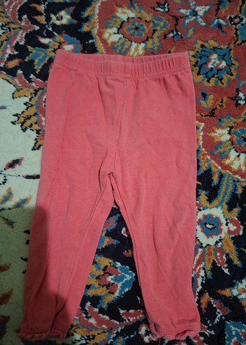 Pembe Pamuklu Kız Çocuk Rahat Tayt - Görsel 4