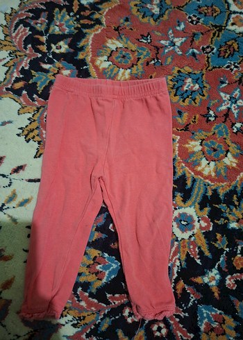 Pembe Pamuklu Kız Çocuk Rahat Tayt - Görsel 3