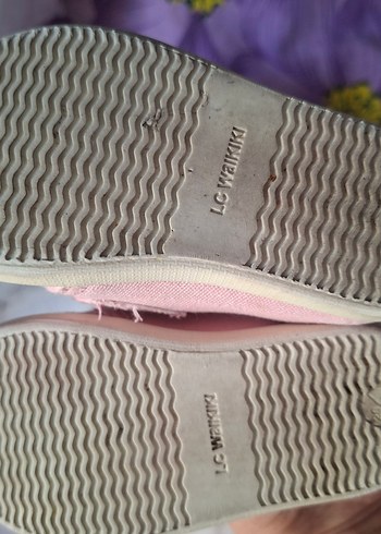 Kız Çocuk Pembe Cırt Cırtlı Spor Ayakkabı - Görsel 3