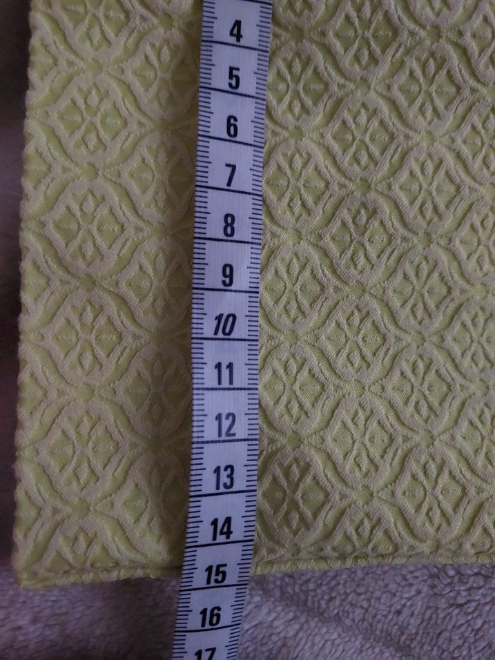 Sarı Midi Kadın Kumaş Pantolon - Görsel 4