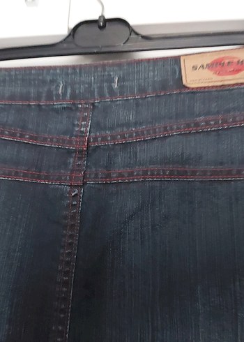 Lacivert Midi Hamile Kot Etek - Görsel 5