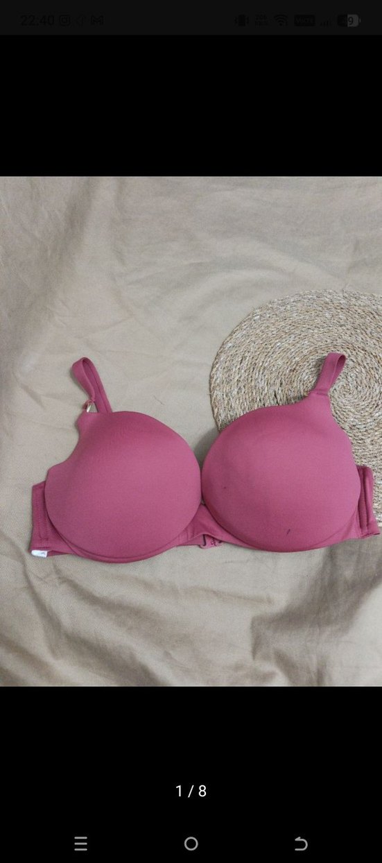 Pembe Minimalist bikini üstü calzedonıa - Görsel 2