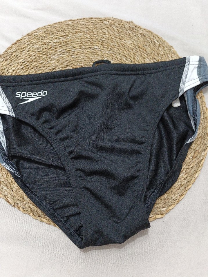 Speedo Siyah Erkek Yüzücü Mayosu - Görsel 4