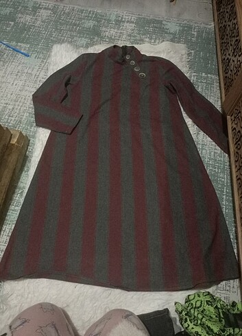 m Beden A kesim çizgili gömlek Pamuk yeri çok güzel göründüğü gibidir k