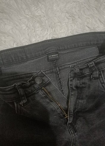 LC Waikiki beli ayarlanabilir süper dar kalıp kot pantolon 11-12 yaş uyumlu
