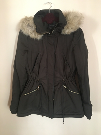 Zara Zara Yakası Kürklü Mont