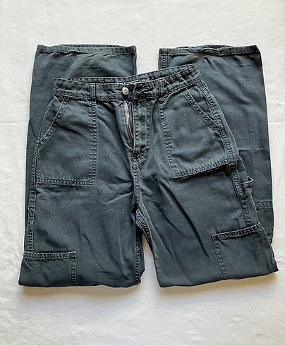 Y2K vintage baggy kargo pantolon
