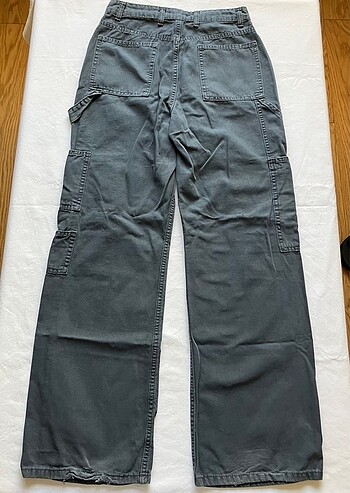 xs Beden gri Renk Y2K vintage baggy kargo pantolon