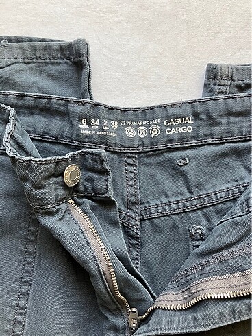 Primark Y2K vintage baggy kargo pantolon