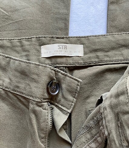 Stradivarius Y2K vintage baggy kargo pantolon