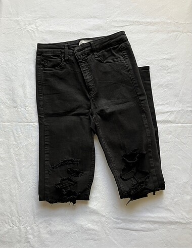 Y2K skinny jeans yırtık OXXO