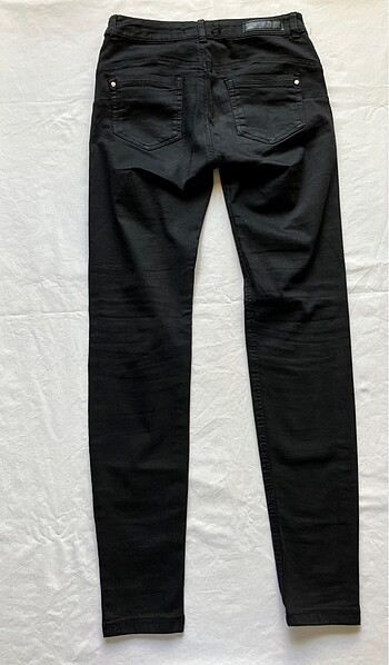 s Beden siyah Renk Y2K vintage siyah pantolon/jean