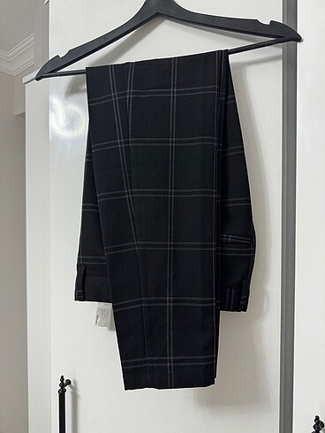 Bershka kareli pantolon