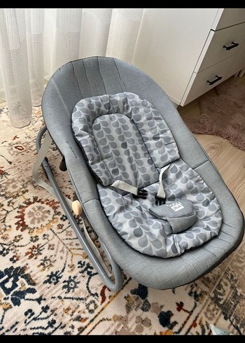Diğer Baby Plus Lounge Oyuncaklı Ana Kucağı Gri