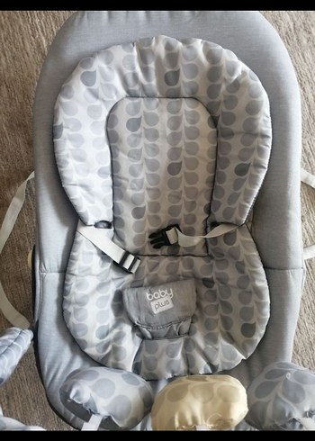 Beden gri Renk Baby Plus Lounge Oyuncaklı Ana Kucağı Gri