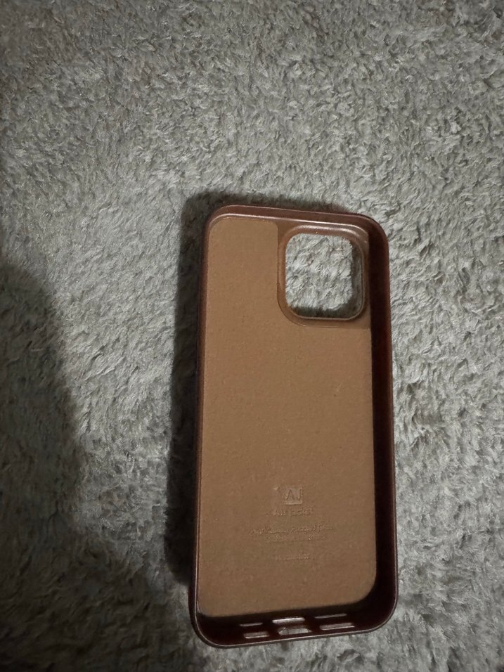 Kahverengi Deri Cüzdanlı iPhone 15 Pro Max Kılıf - Görsel 3