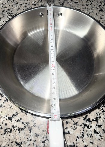 Karaca Plasma Steel 316+ 3 Katmanlı 30 cm büyük bou Çelik Tava - Görsel 6