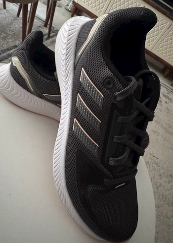 adidas Run Falcon 2.0 Gri Kadın Spor Ayakkabı - Görsel 2