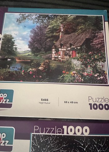 1000 Parça Renkli Yapboz Seti - Görsel 4