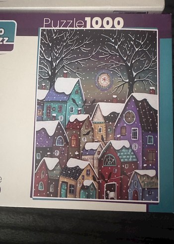 1000 Parça Renkli Yapboz Seti - Görsel 3