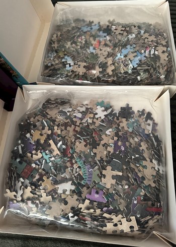 1000 Parça Renkli Yapboz Seti - Görsel 5