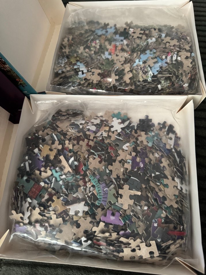 1000 Parça Renkli Yapboz Seti - Görsel 5