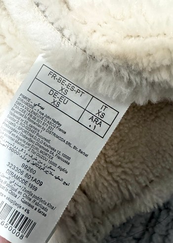 Kadın kız çocuk kürlü kaban - Görsel 8