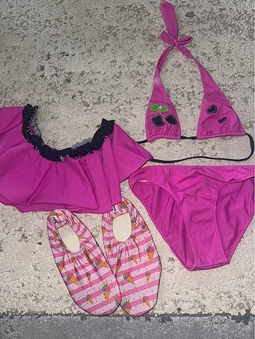 Kom Kız çocuk bikini set