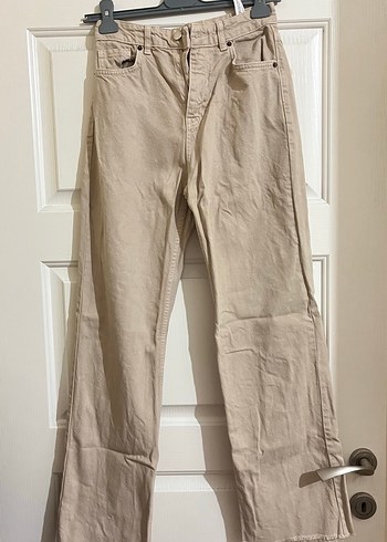 Bej Kadın Pantolon - Görsel 2