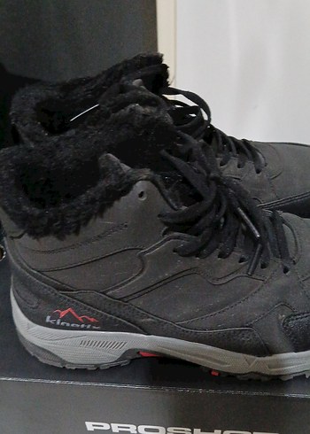 Gri Kürklü Erkek Spor Ayakkabı - Görsel 5