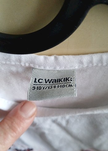 Kız Çocuk Kelebek Baskılı Fırfırlı Tişört - Görsel 6