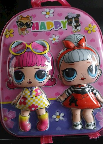 Renkli Pembe Çocuk Okul Çantası - Görsel 5