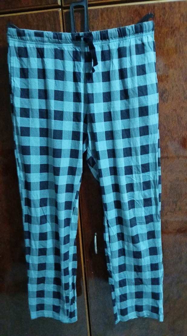 Mavi kareli erkek - Görsel 2