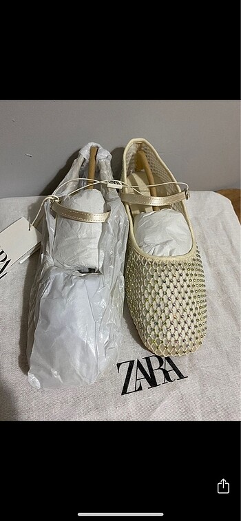Zara taşlı babet