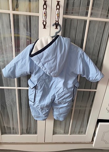 3 aylık erkek Bebek Astronot Tulum - Görsel 2