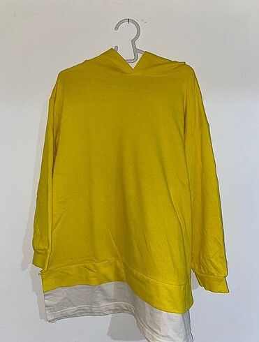 Sarı sweatshirt