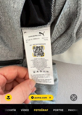 Gri Kapüşonlu Fermuarlı Erkek Sweatshirt ve eşofman altı. - Görsel 2